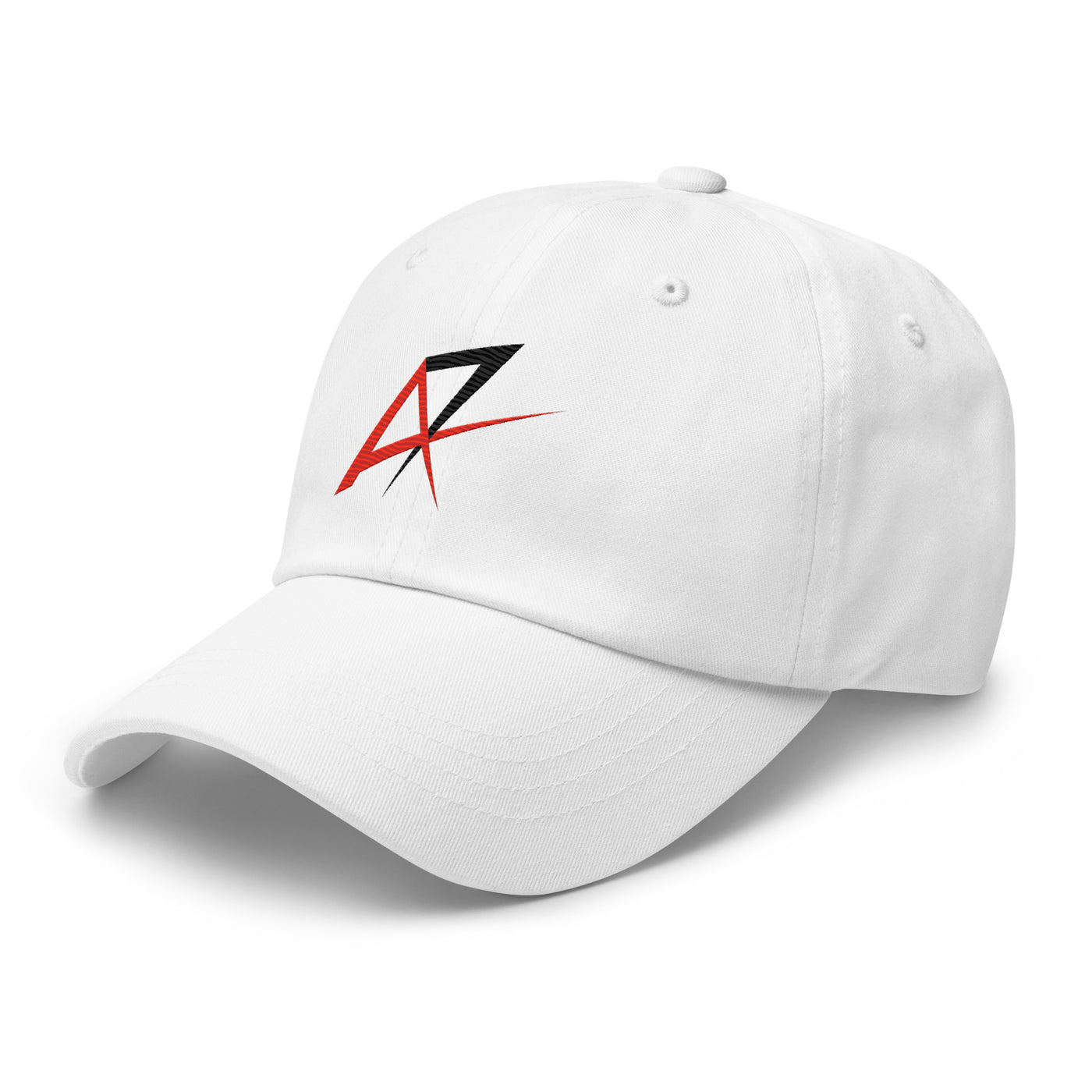 Arrival7 Dad hat white left 