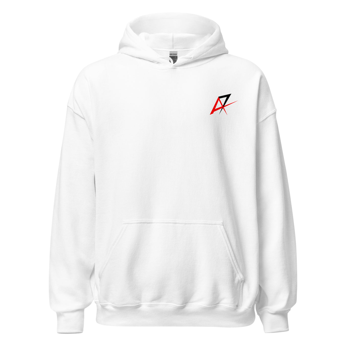 Arrival7 Unisex Hoodie white