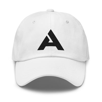 Arsenic Esports Dad hat white front 