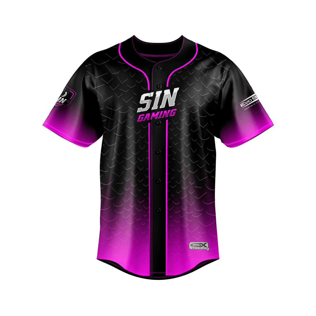 SIN Gaming Baseball Jersey