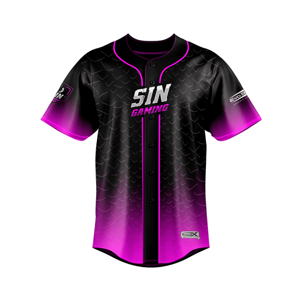 SIN Gaming Baseball Jersey