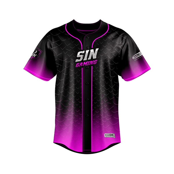 SIN Gaming Baseball Jersey