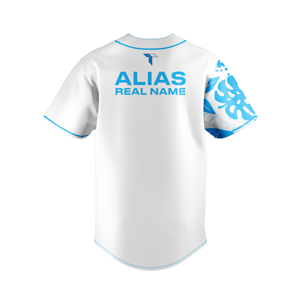 TempZ Impact Baseball Jersey White