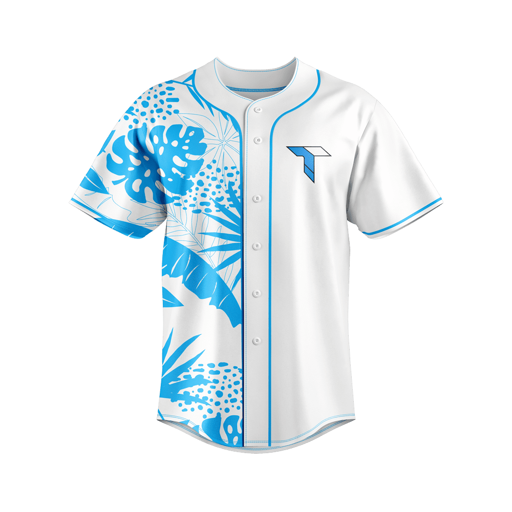 TempZ Impact Baseball Jersey White
