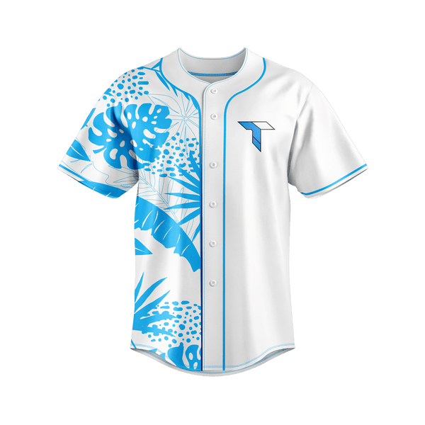TempZ Impact Baseball Jersey White