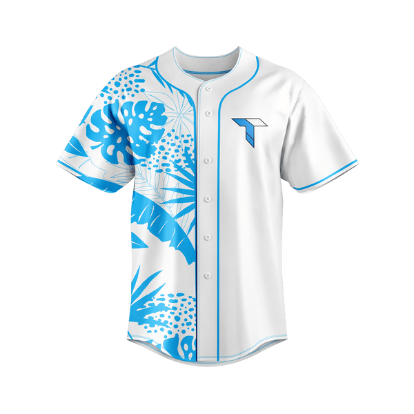 TempZ Impact Baseball Jersey White