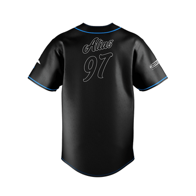 TempZ Impact Baseball Jersey Black
