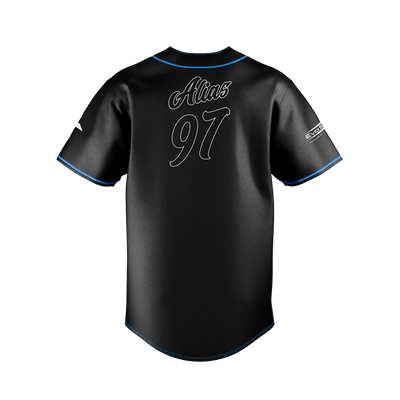 TempZ Impact Baseball Jersey Black