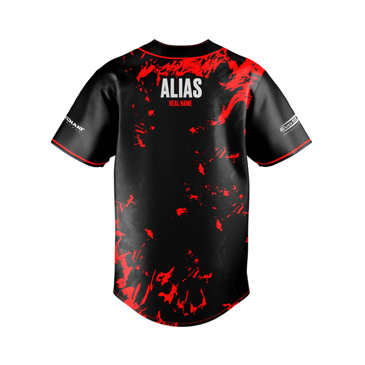 Fear Premium Esports Baseball Jersey – Evo9x Esports