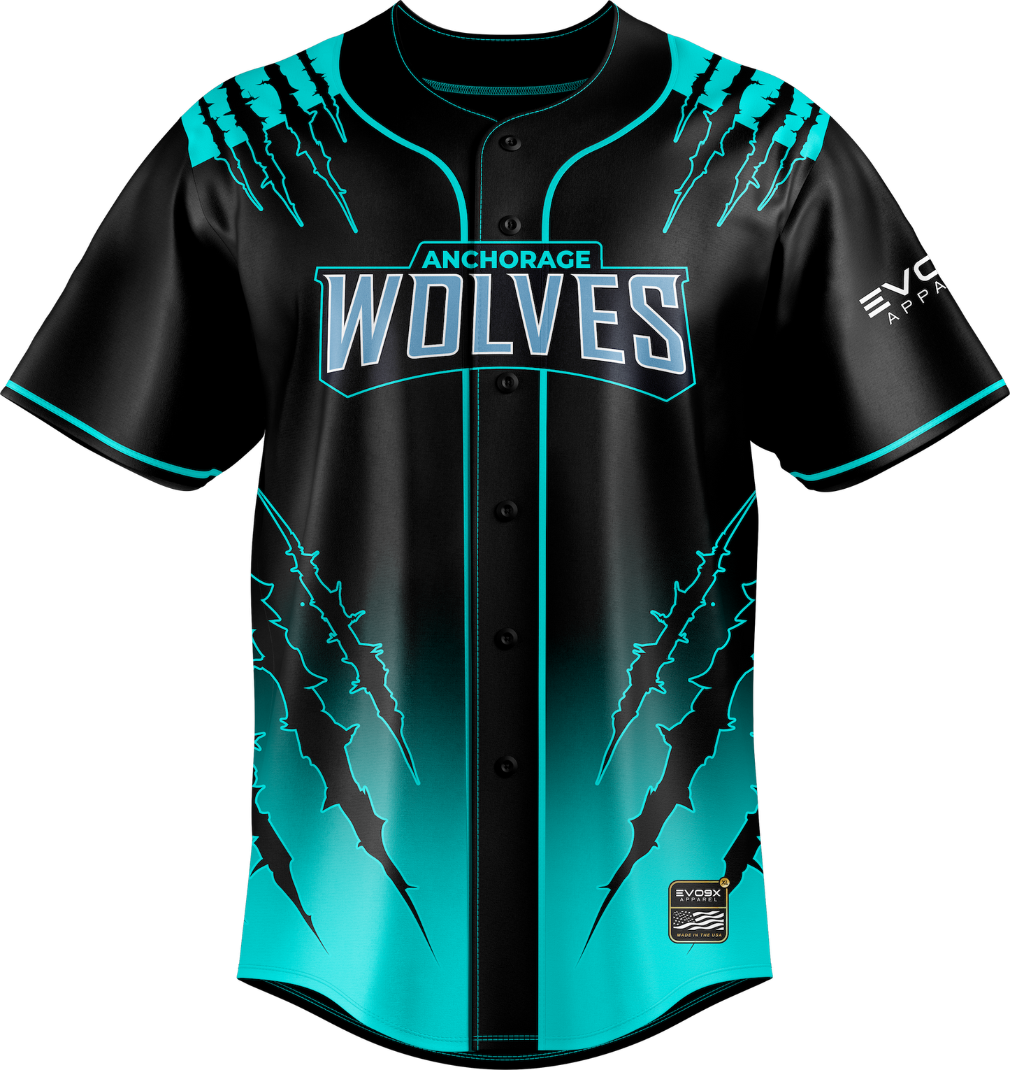 Anchorage Wolves Premium Baseball Jersey