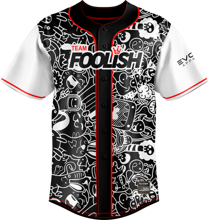 Team Foolish Esports Baseball Jersey