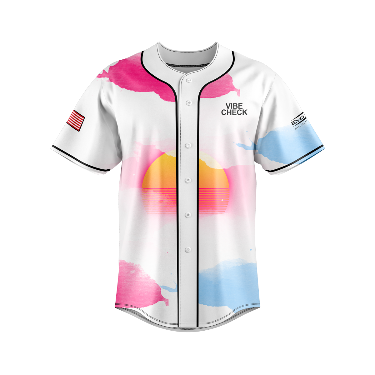 Vibe Check Esports Premium Baseball Jersey