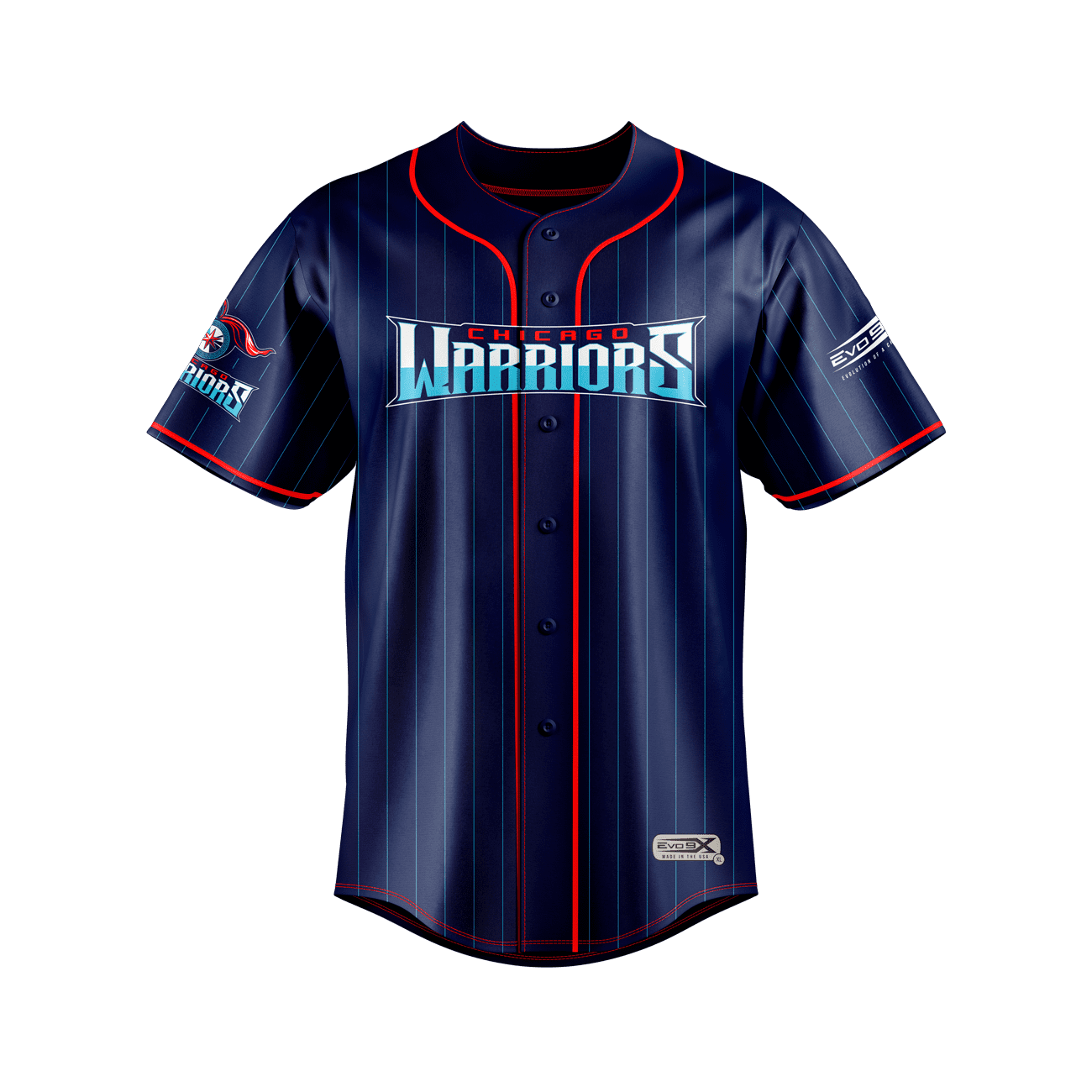 Chicago Warriors Pro Baseball Jersey
