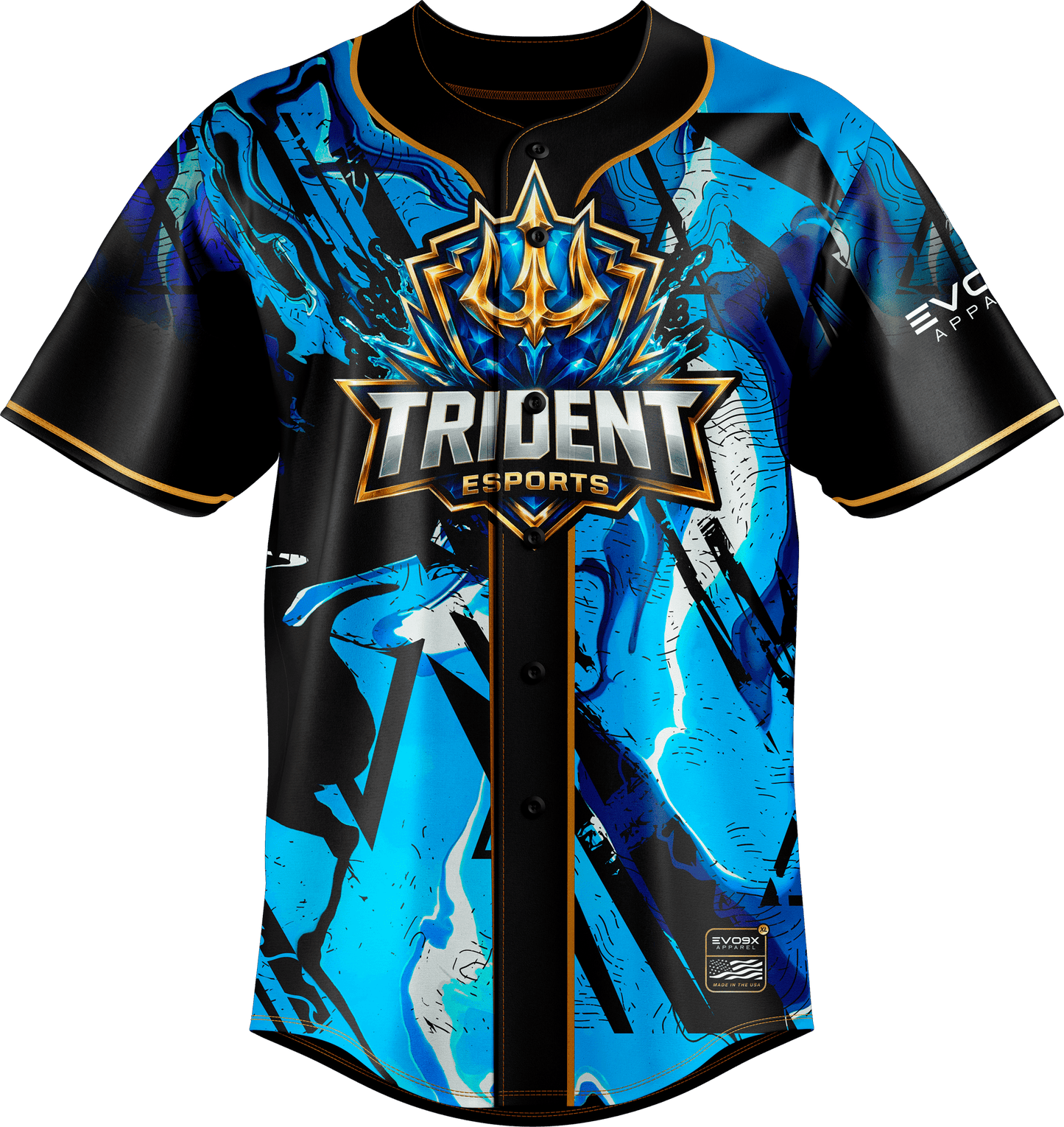 TRIDENT Esports Premium Baseball Jersey