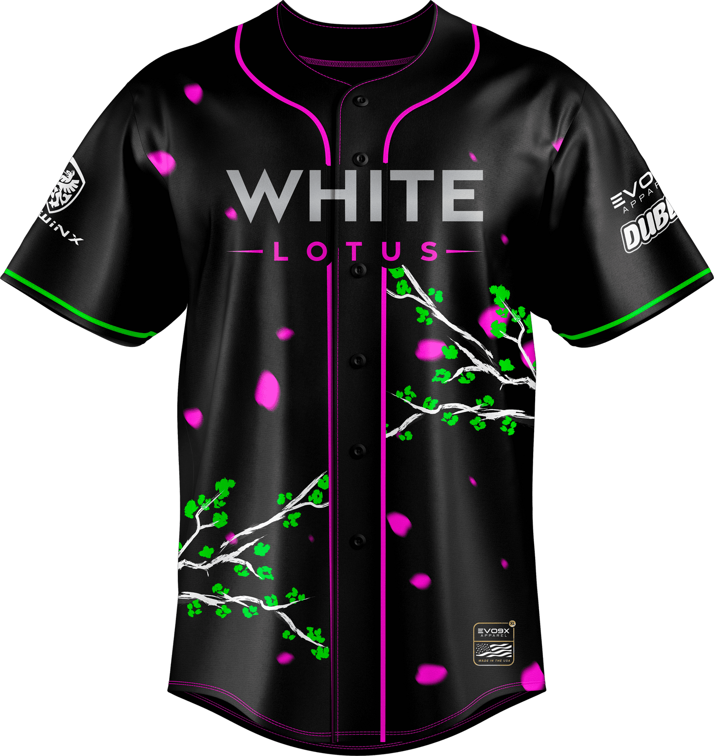 WHITE LOTUS  Premium Baseball Jersey