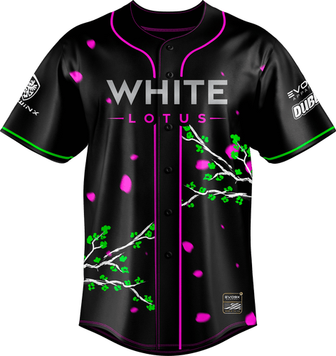 WHITE LOTUS  Premium Baseball Jersey