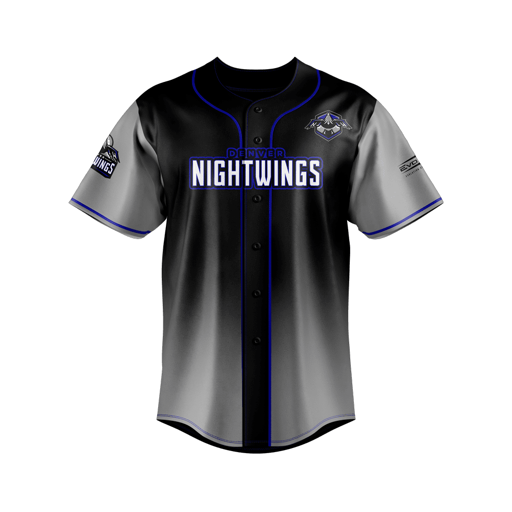 Denver Night Wings Baseball Jersey