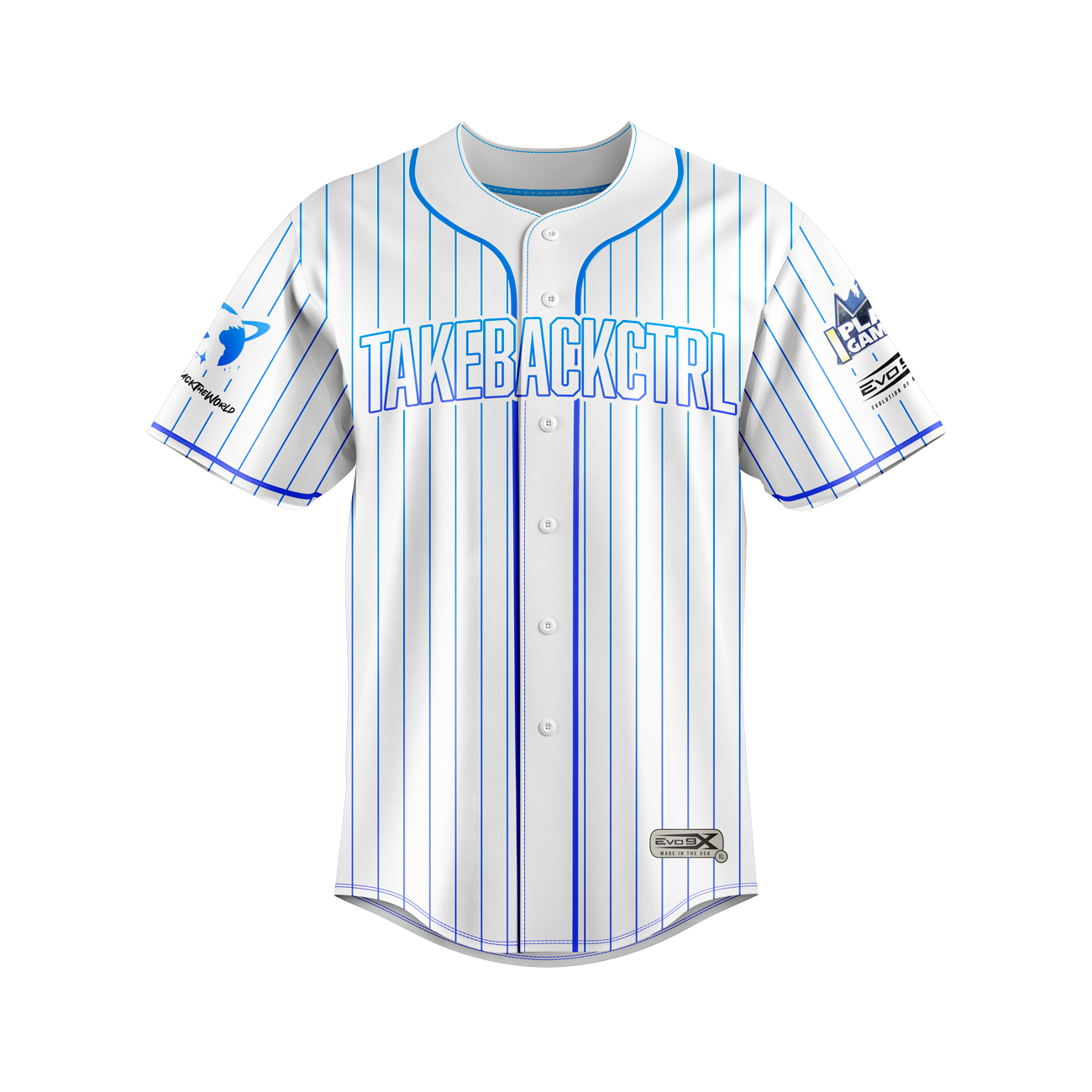 Take Back Control Baseball Jersey