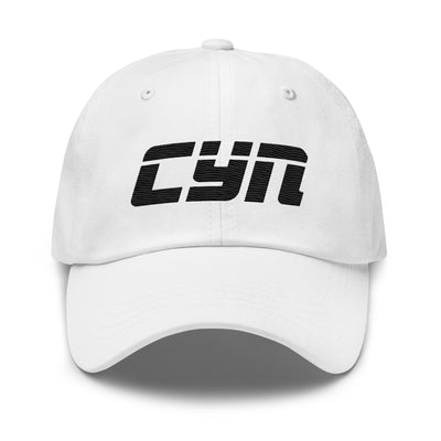 CYNAPSE Esports Unisex Dad hat white 