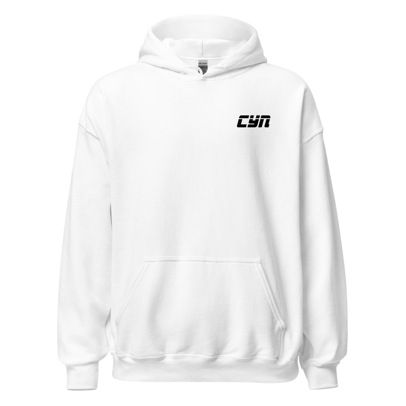 CYNAPSE Esports Unisex Hoodie white front 