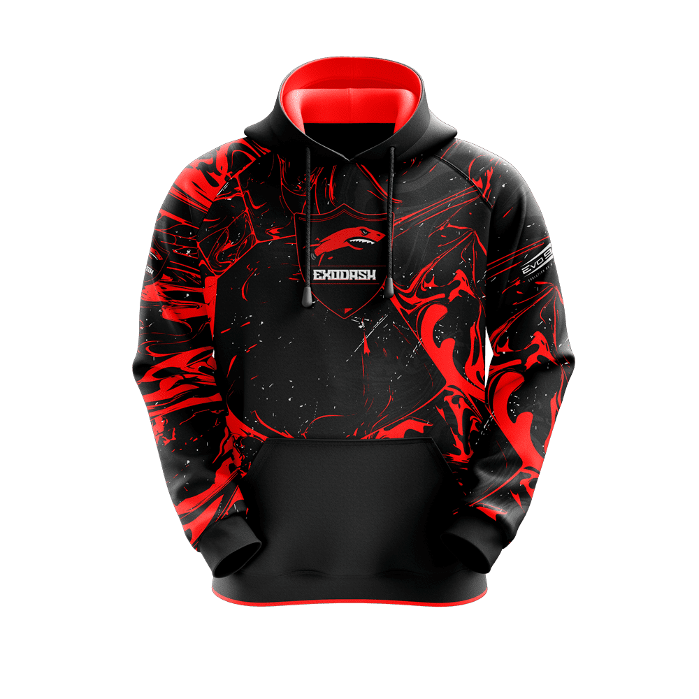 EXODASH Esports Premium Hoodie front