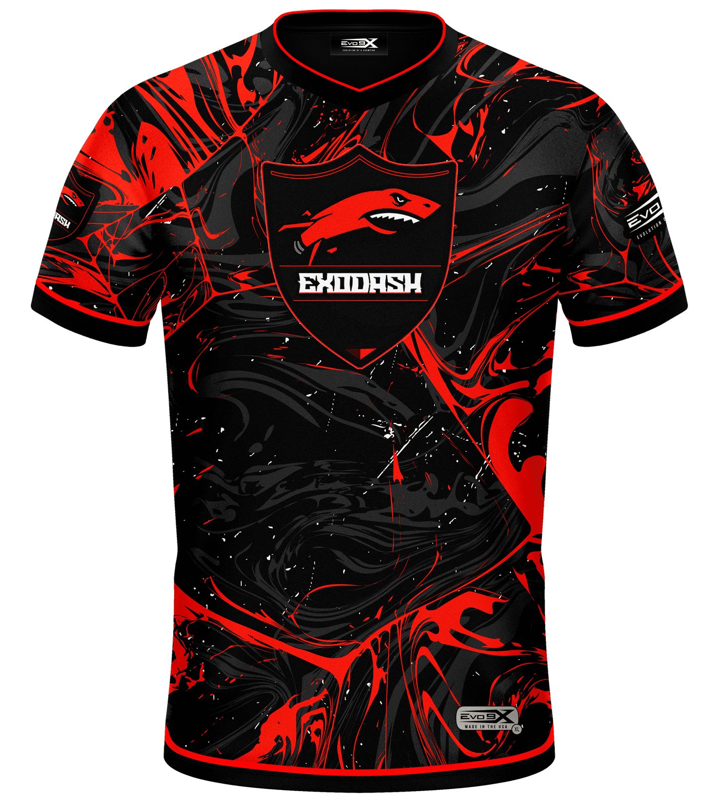 EXODASH Premium Esports Jersey front