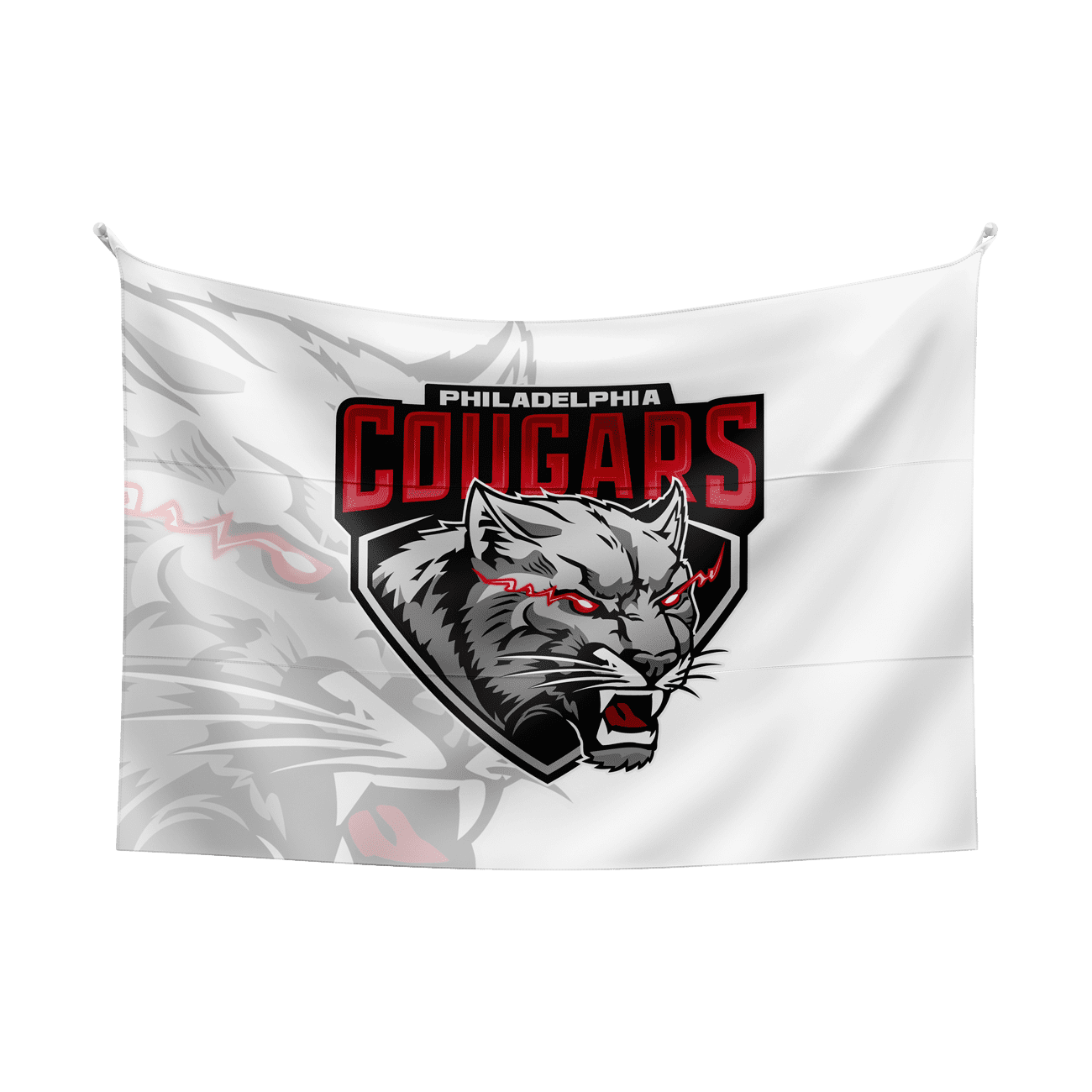 Philadelphia Cougars Pro Flag