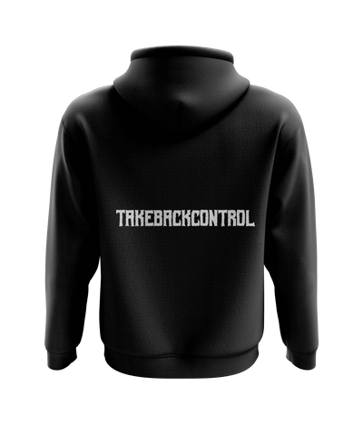 Take Back Control Full Zip Pro Hoodie