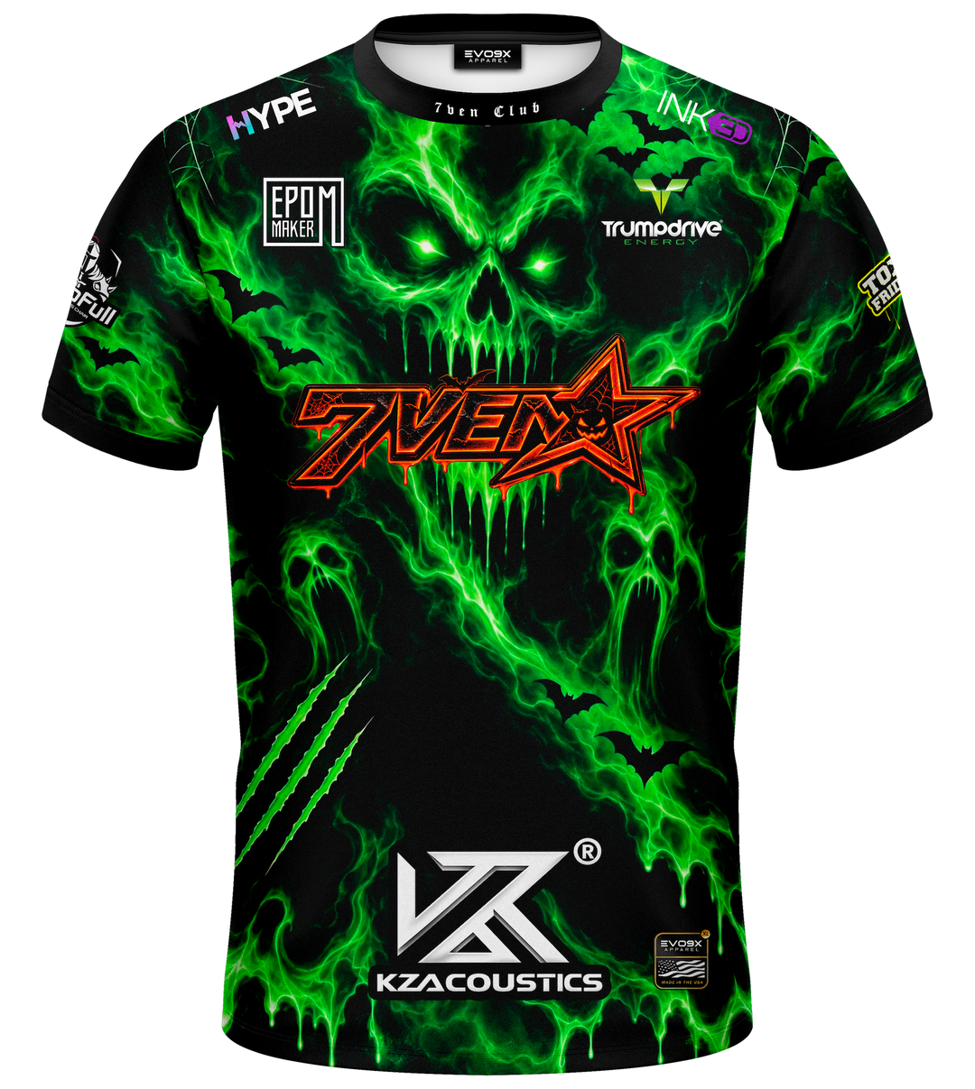 7ven Premium Esports Jersey Halloween – Evo9x Esports