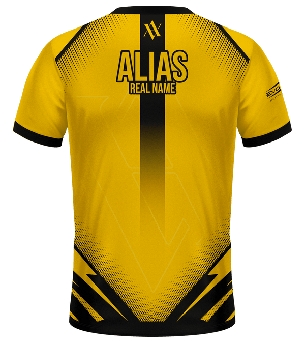 Above All Premium Yellow Esports Jersey 2025