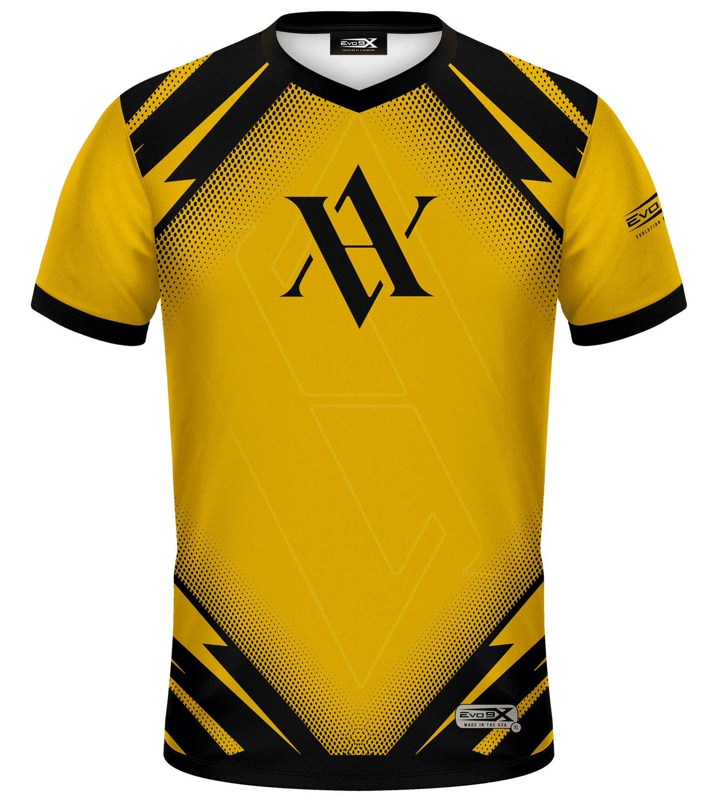 Above All Premium Yellow Esports Jersey 2025