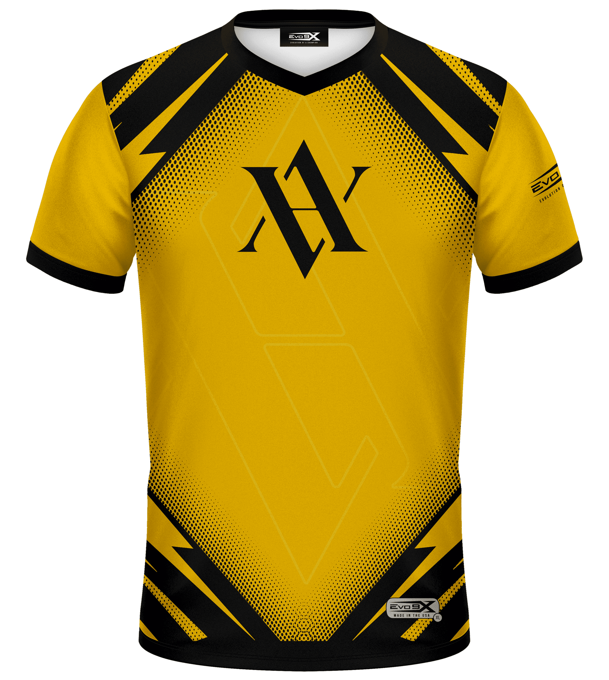 Above All Premium Yellow Esports Jersey 2025