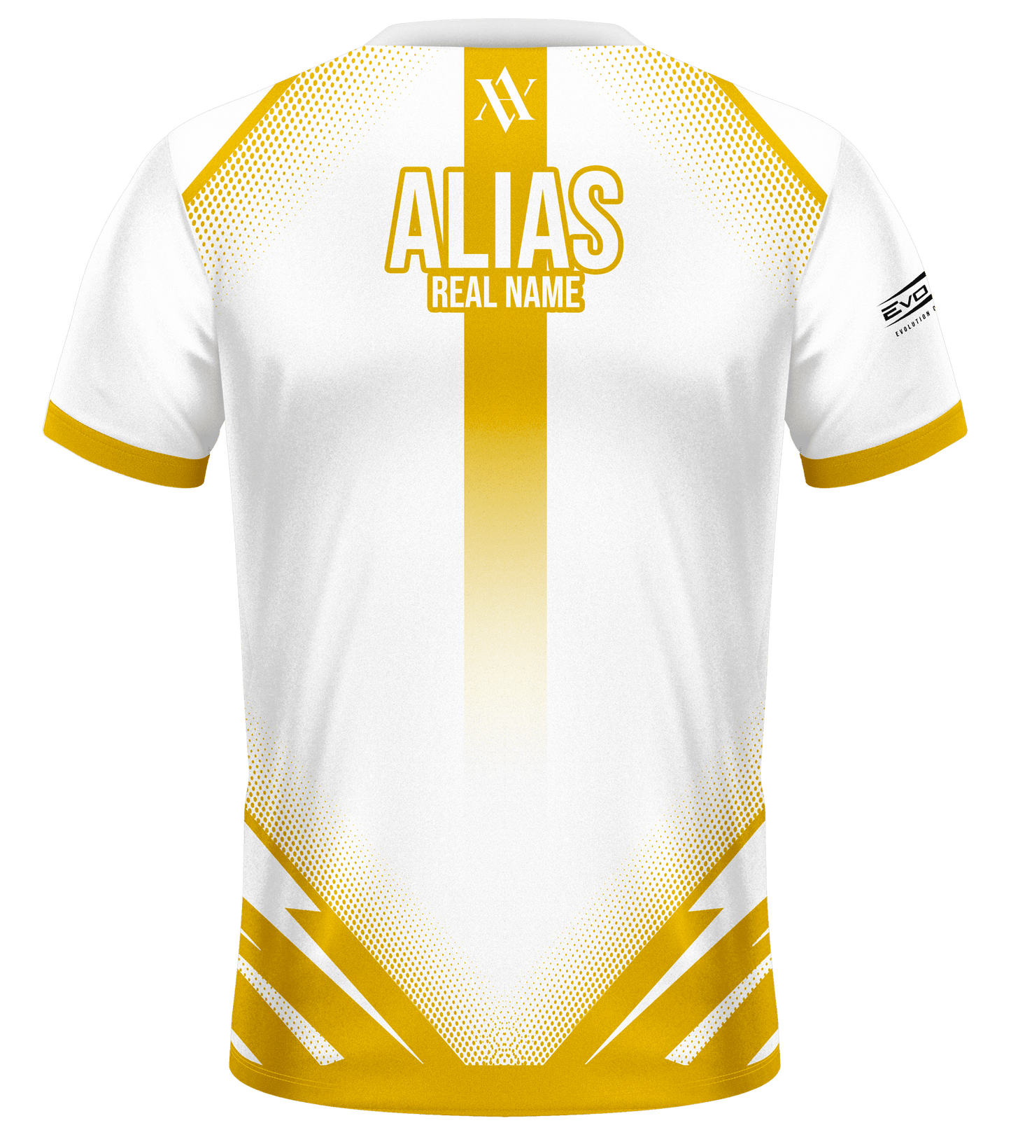 Above All Premium White Esports Jersey 2025