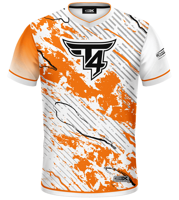 Trinity 4 Esports Premium Jersey White