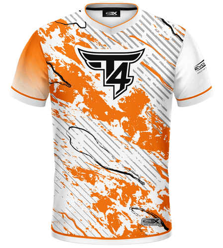Trinity 4 Esports Premium Jersey White