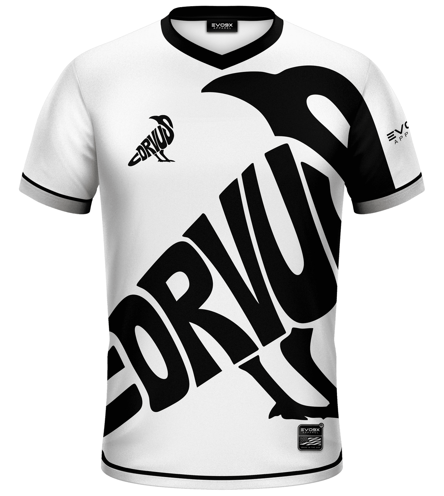 CORVUS White Premium Esports Jersey