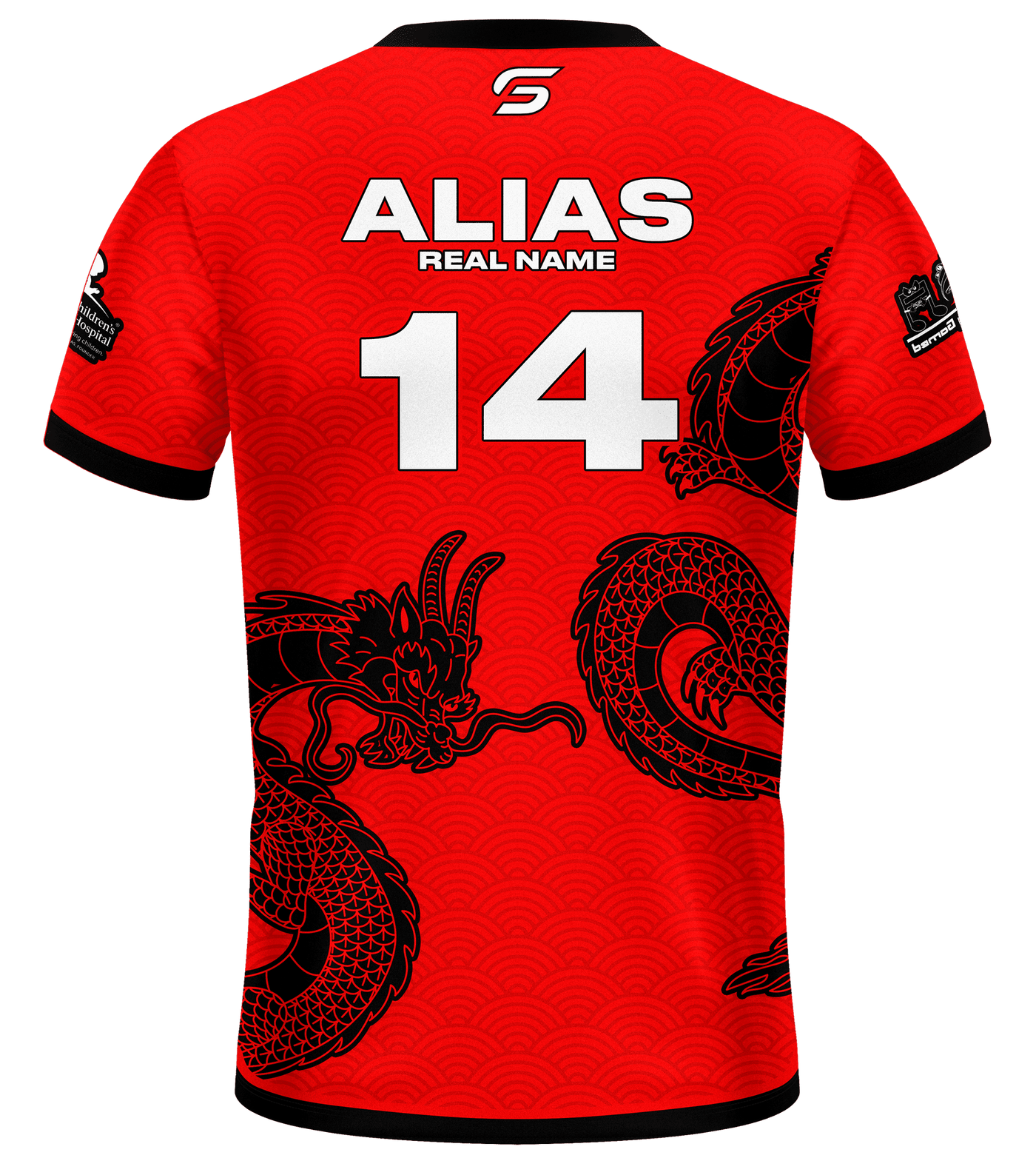 6F 2023 Primary Red dragon Jersey