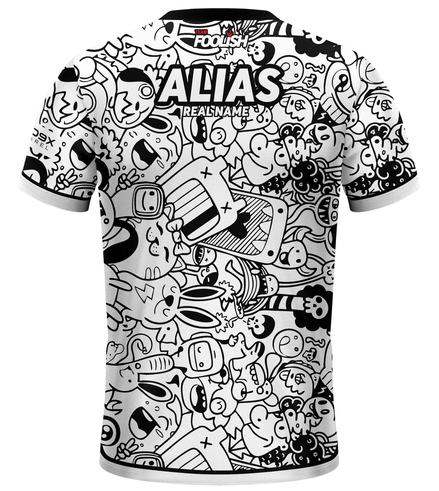 Team Foolish Esports Pro Jersey White