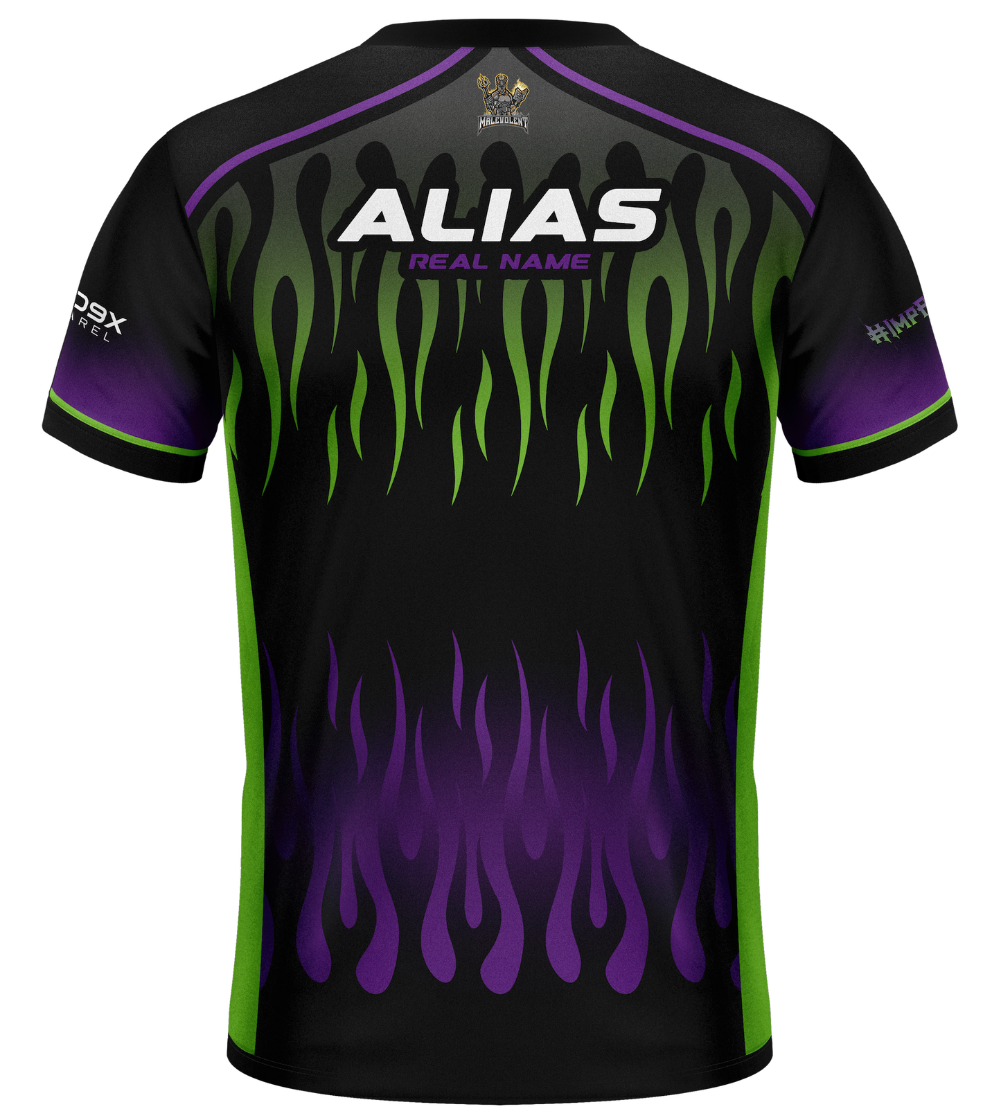 Malevolent Esports Club Premium Jersey Black