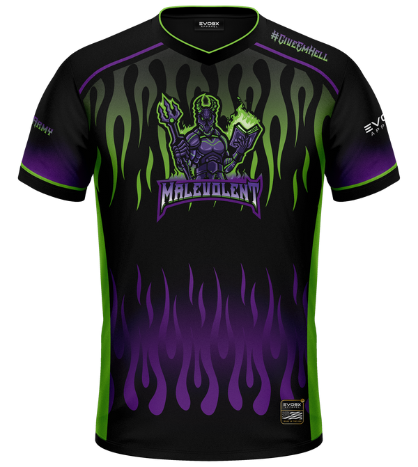 Malevolent Esports Club Premium Jersey Black