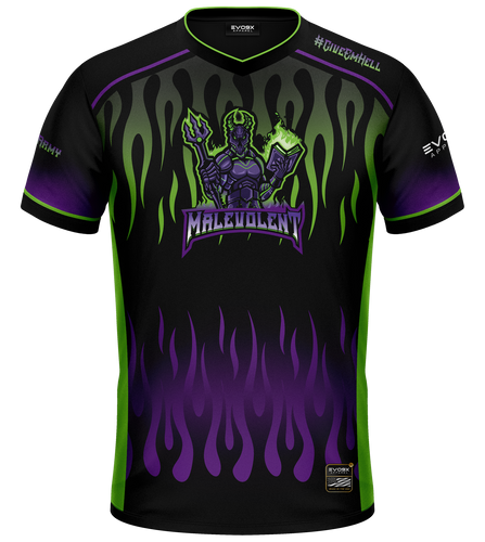 Malevolent Esports Club Premium Jersey Black