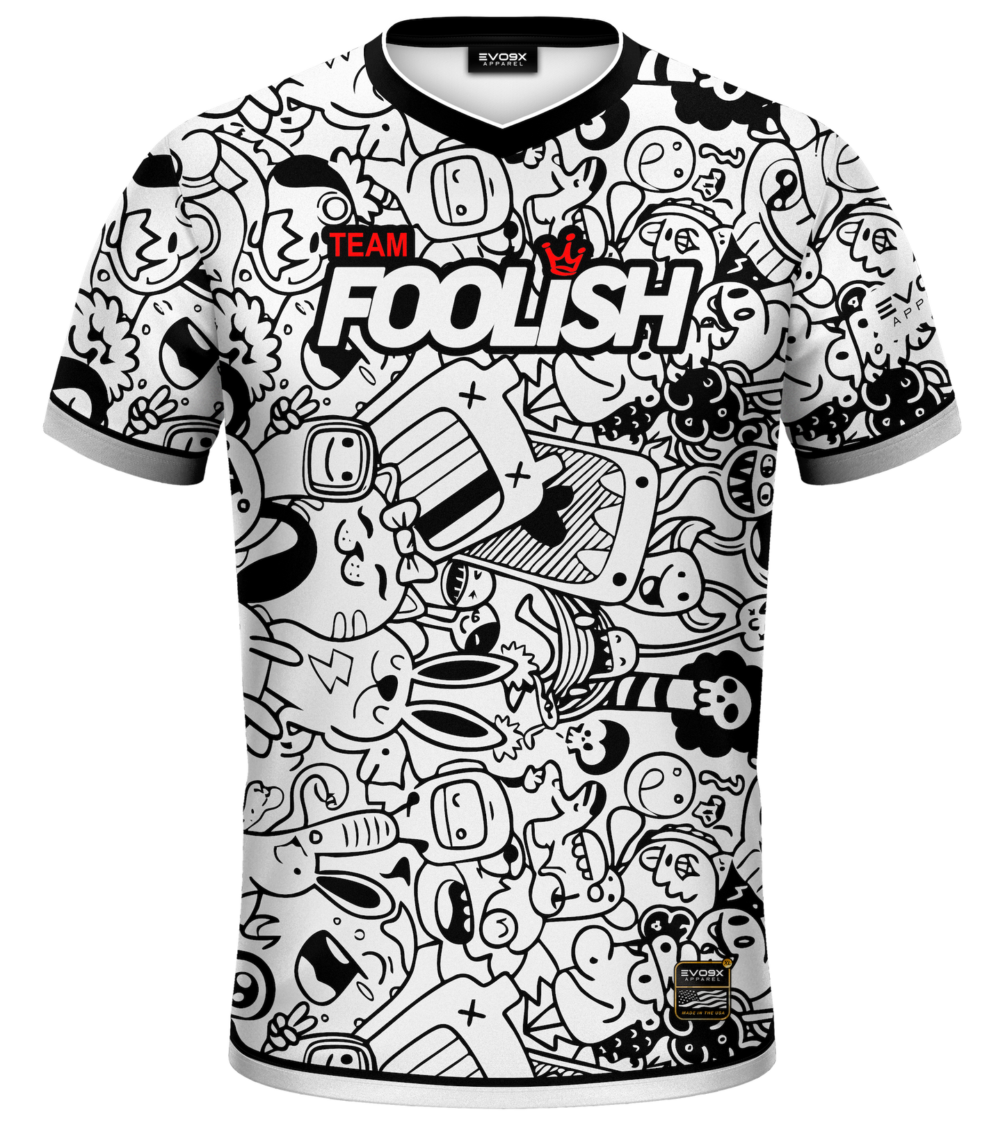 Team Foolish Esports Pro Jersey White