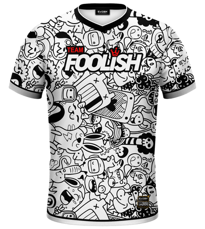 Team Foolish Esports Pro Jersey White