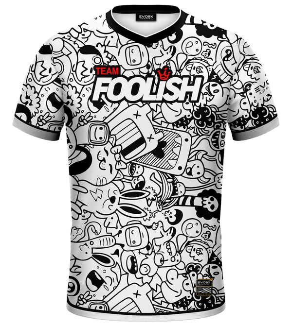 Team Foolish Esports Pro Jersey White
