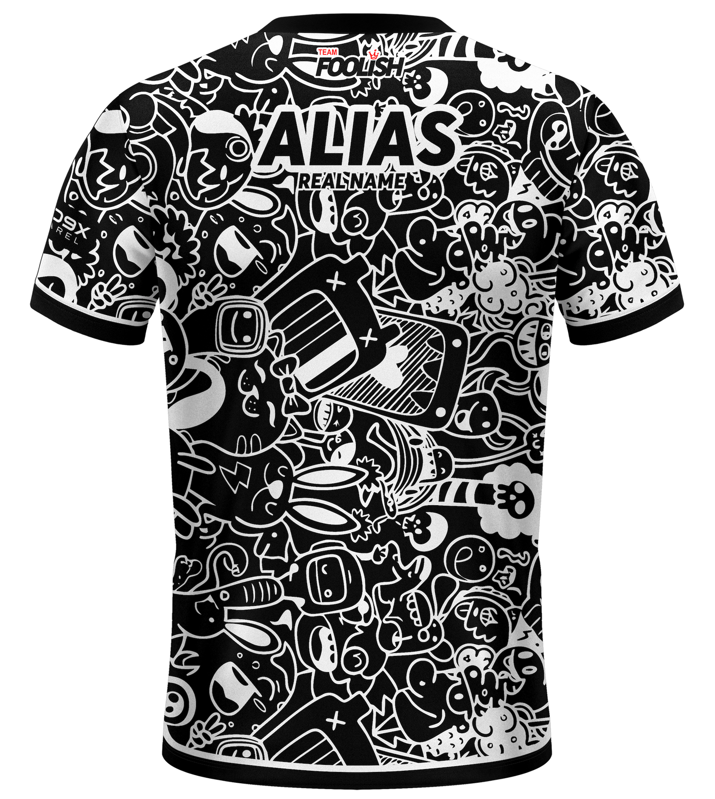 Team Foolish Esports Pro Jersey Black