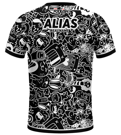 Team Foolish Esports Pro Jersey Black