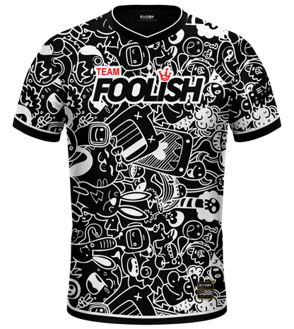 Team Foolish Esports Pro Jersey Black
