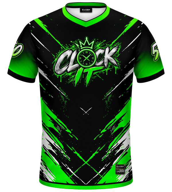 CLOCK IT Premium Esports Jersey