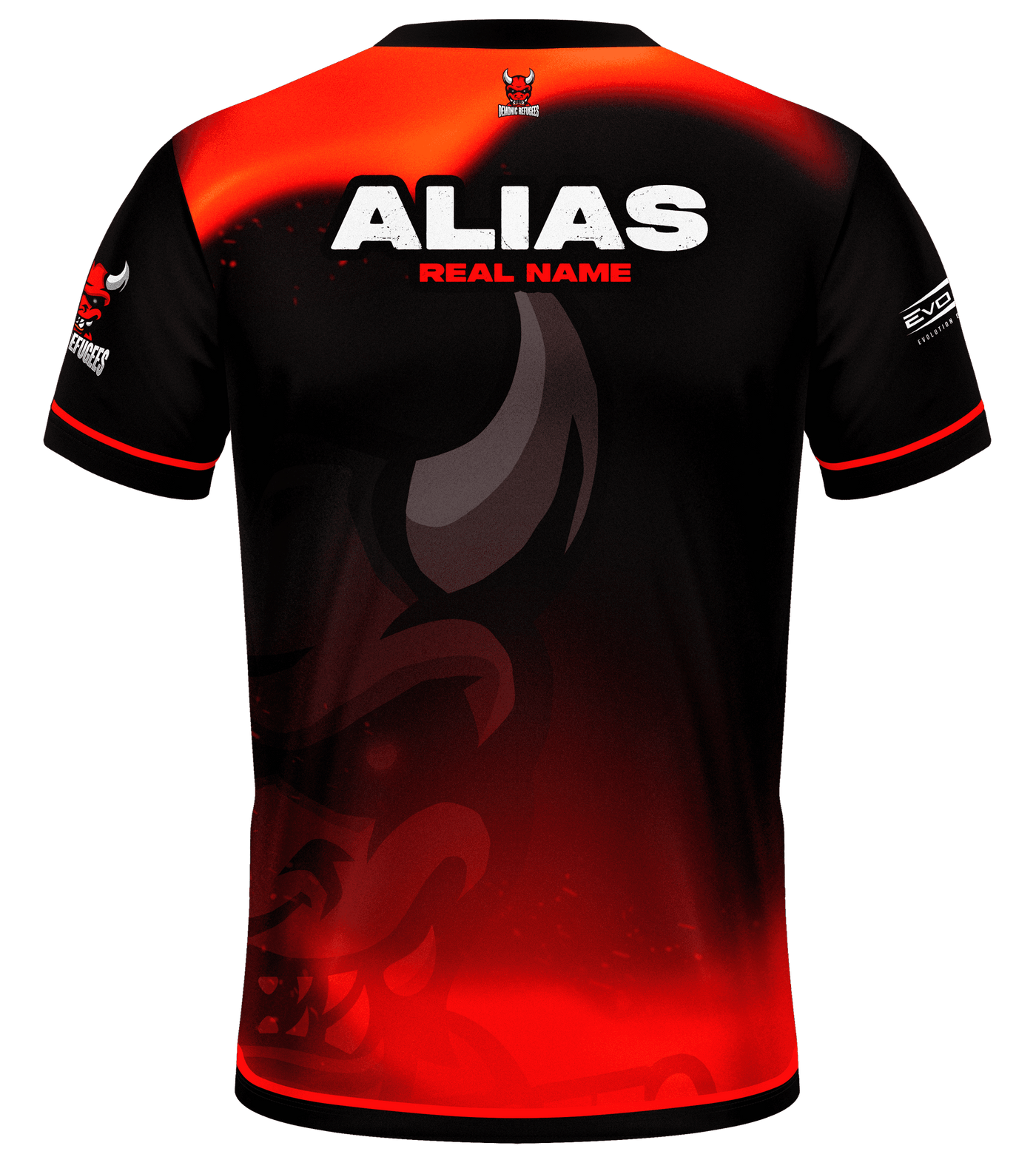 Demonic Refugees Premium Esports Jersey