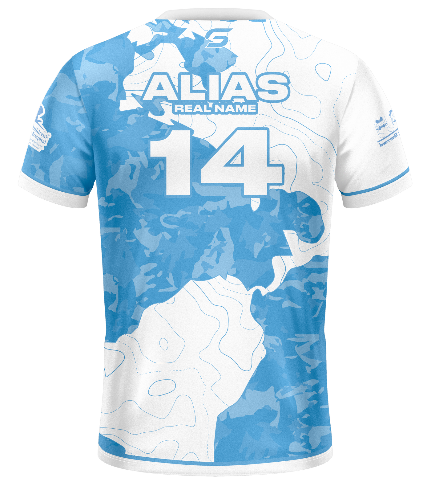 6F carolina 2024 Alternate 1 Carolina blue Topo Jersey